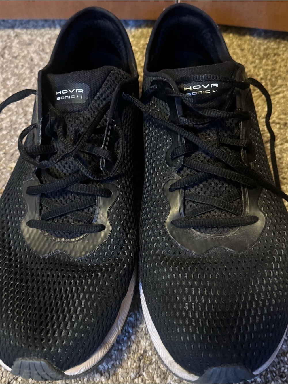 Under Armour Black HOVR Sonic 4 Men's Running Shoes
